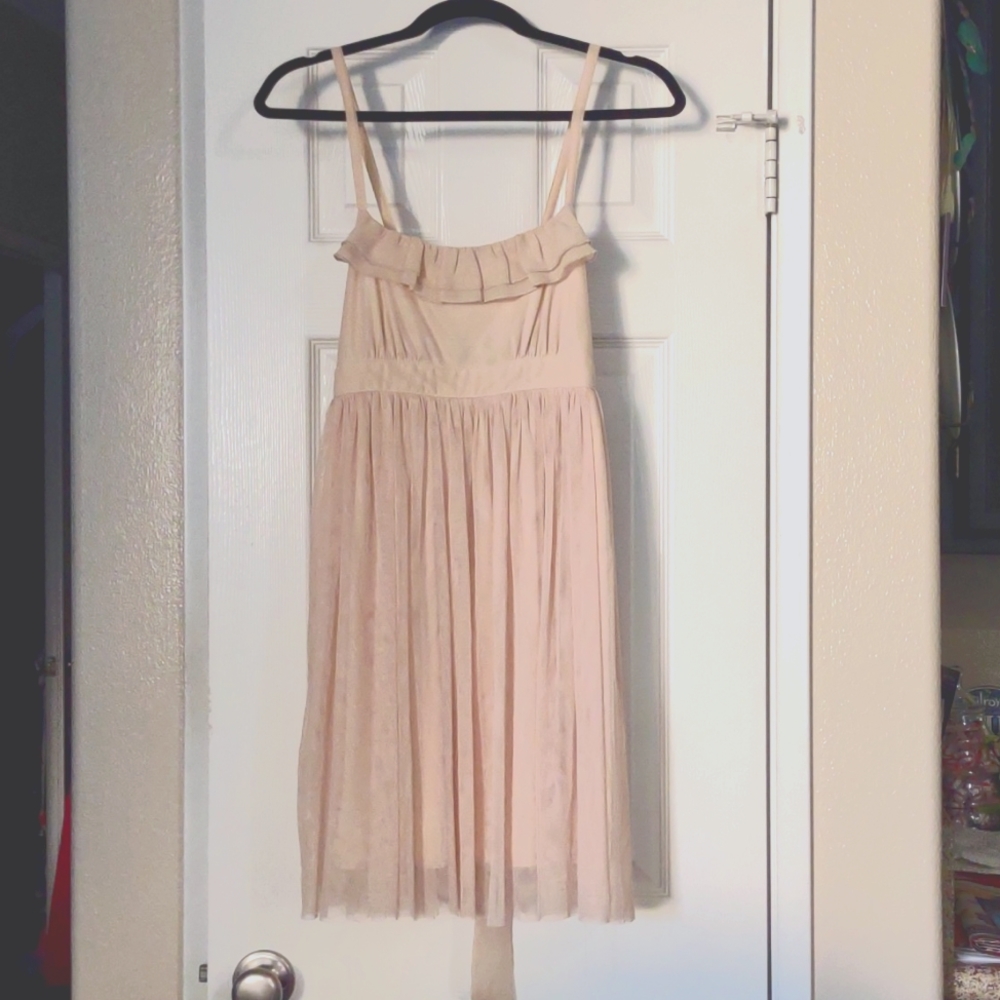 Cream Party Dress